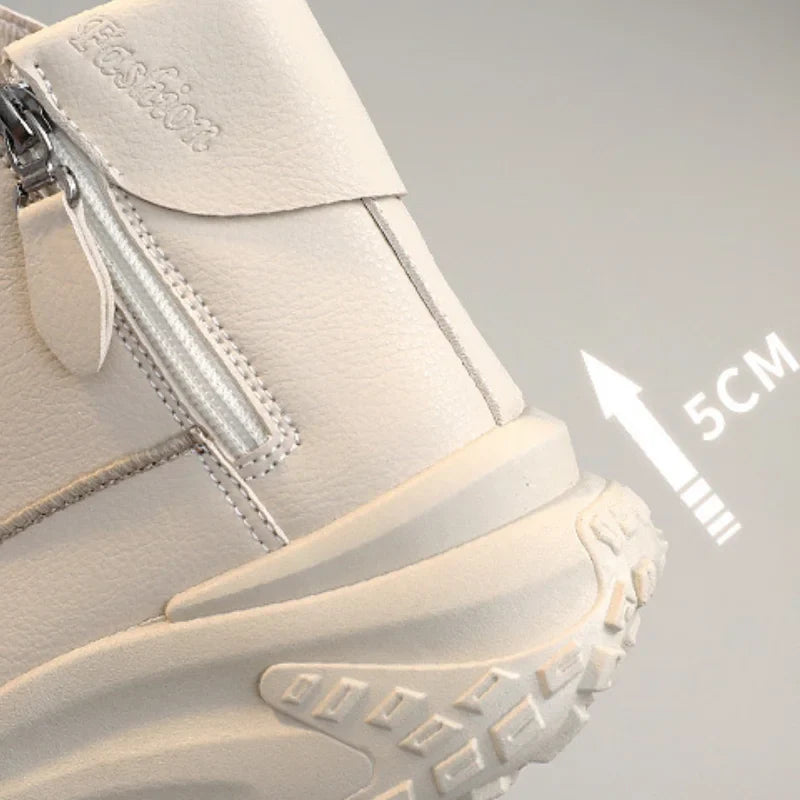 Women's Sneakers Luxury Fashion Womens Boots High-top Platform Casual Shoes New Female Outdoor Running Shoes Winter Women Shoes