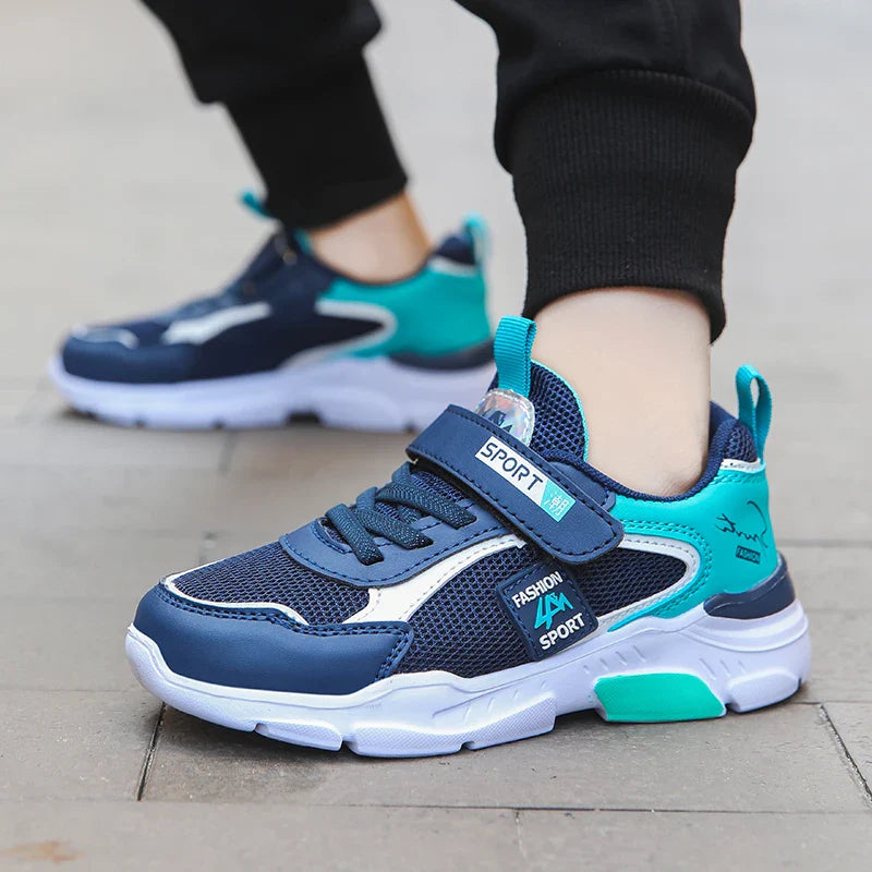 Kid Sneakers Sport Shoes for Boys Girls Fashion Children Breathable Mesh Comfort Casual Non-Slip Outdoor Running Shoes