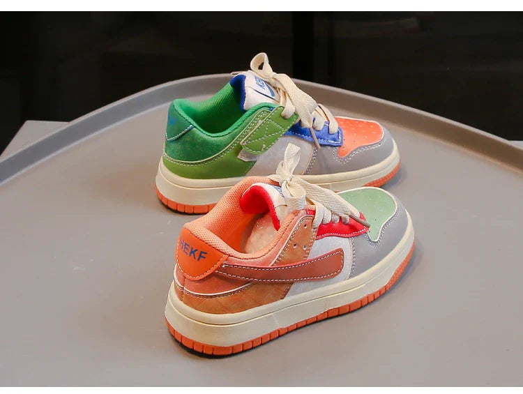 New Style Spring Autumn Children's Casual Sneakers Comfortable Breathable Sports Shoes for Boys and Girls Kids Shoes