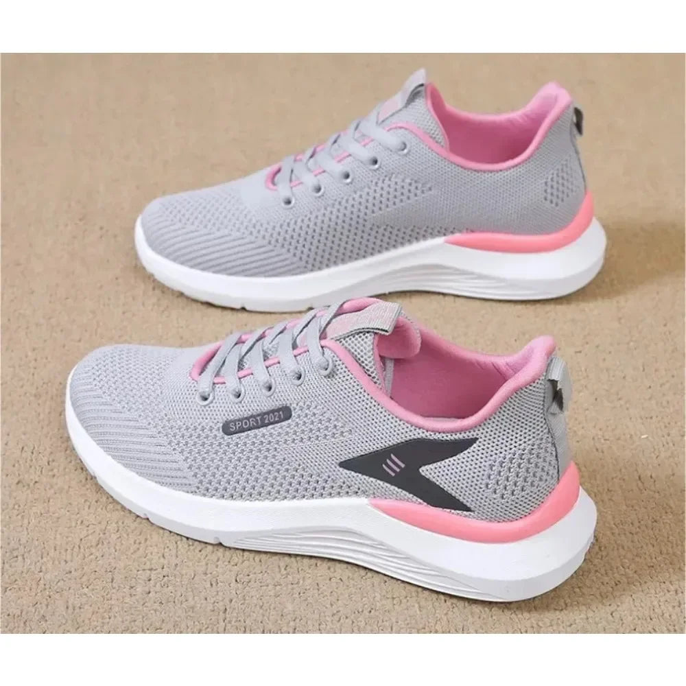 2025 New! Women's Spring & Summer Fashion Sneakers - Versatile  Soft Sole Lightweight for Casual Running & More