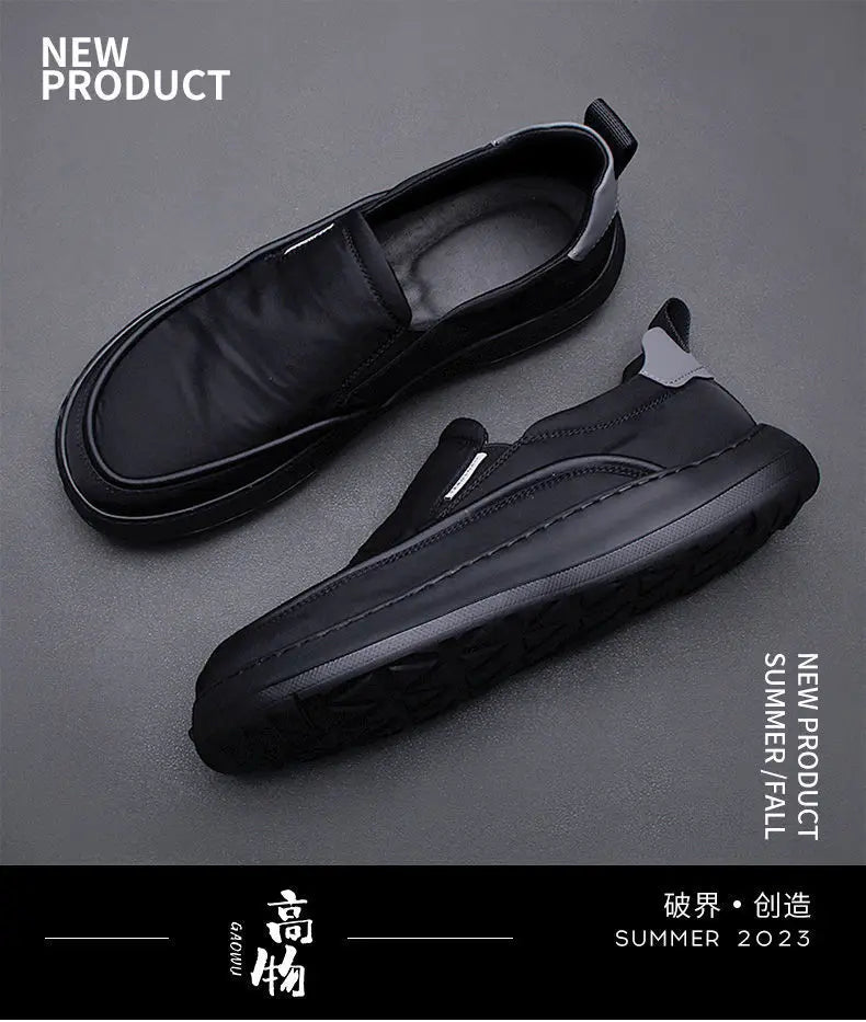 Men's Shoes 2025 Spring Summer Comfortable Lightweight Casual Shoes Fashion Platform Outdoor Walking Shoes Zapatillas Informales (Available)