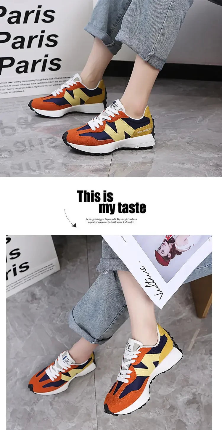 New Women's Causal Sneakers Summer Shoes Woman Fashion Breathable Lace Up Sports Shoes for Women Platform Walking Designer Shoes