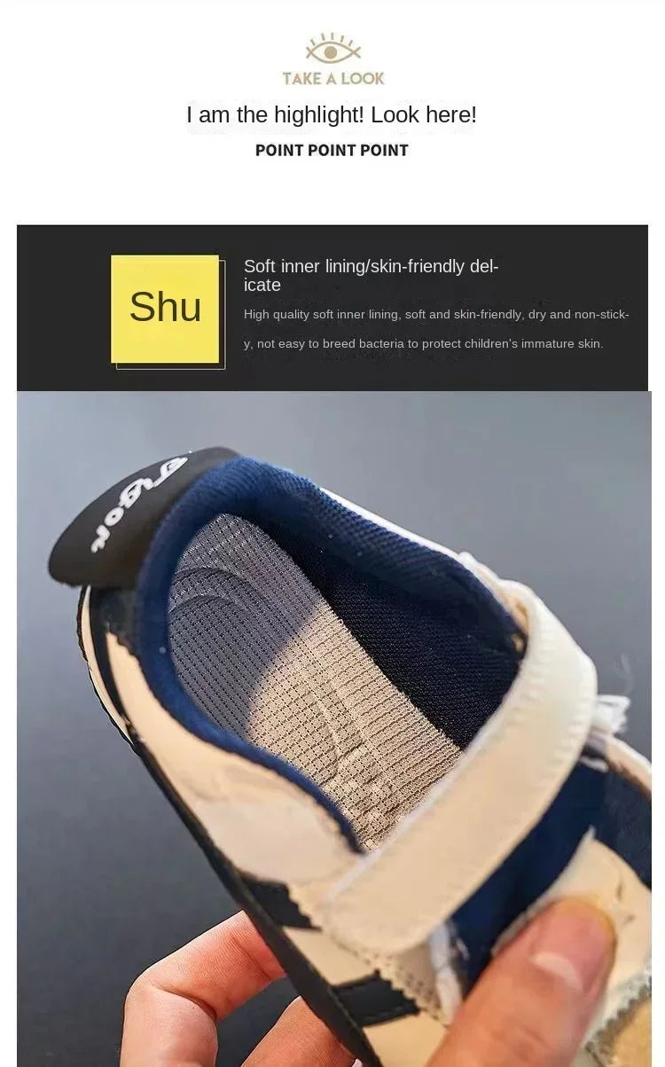 Children's Sneakers Boys Lightweight Breathable Sport Running Shoes Girls Soft Bottom Casual Shoes Student Shoes