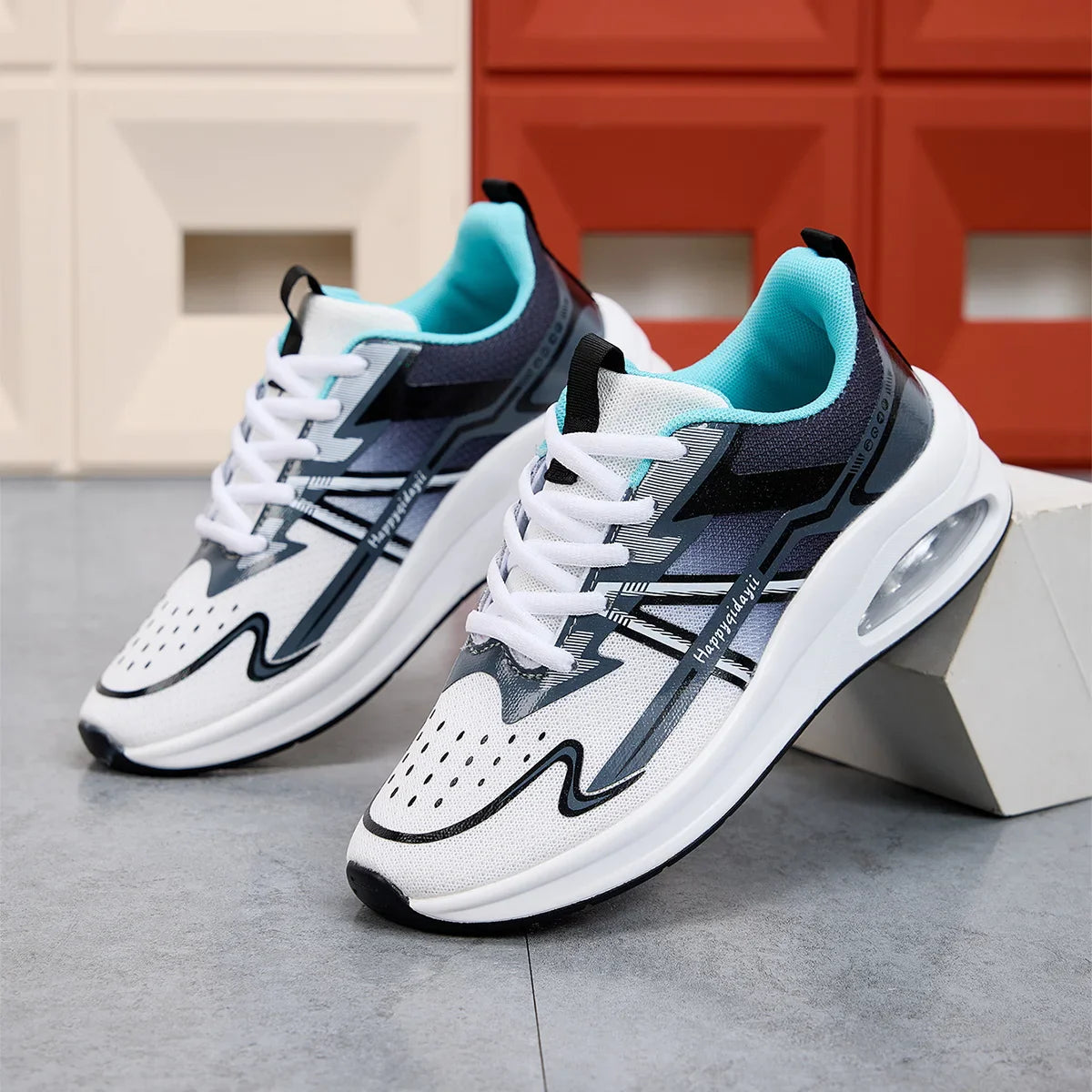 Women's Running Shoes Comfortable Breathable Sports Sneakers Wear-resistant Anti-slip Shoes Shock-absorbing Training Sneakers