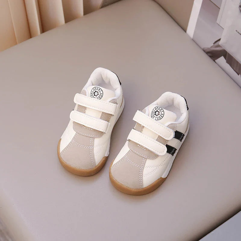 Boys Baby Shoes Four Seasons Models Soft Boys Girls Argyle Shoes 0-6 Years Old Green Children's Single Shoes Small Kids Sneakers