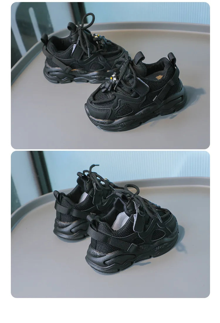 Child Sneaker Autumn New Girl's Sneakers Hollowed Out Single Mesh Boys' Casual Shoe Comfort Casual Shoes for Child Zapatos Niña