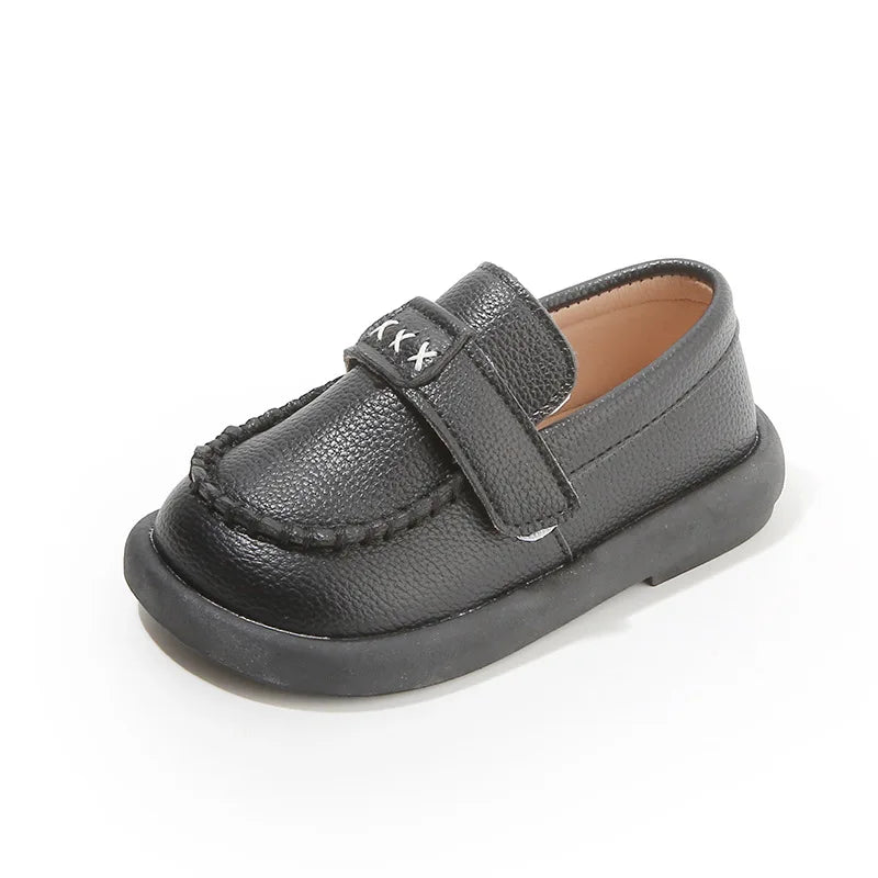 Little Boys Casual Loafers for  Fashion 2025 Spring Autumn Toddlers Kids Leather Shoes Slip-on Shoes Soft Flats New boys shoes