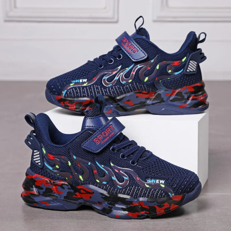 Boys Running Shoes Children Sneakers Mesh Kids Casual Sneakers for Boys