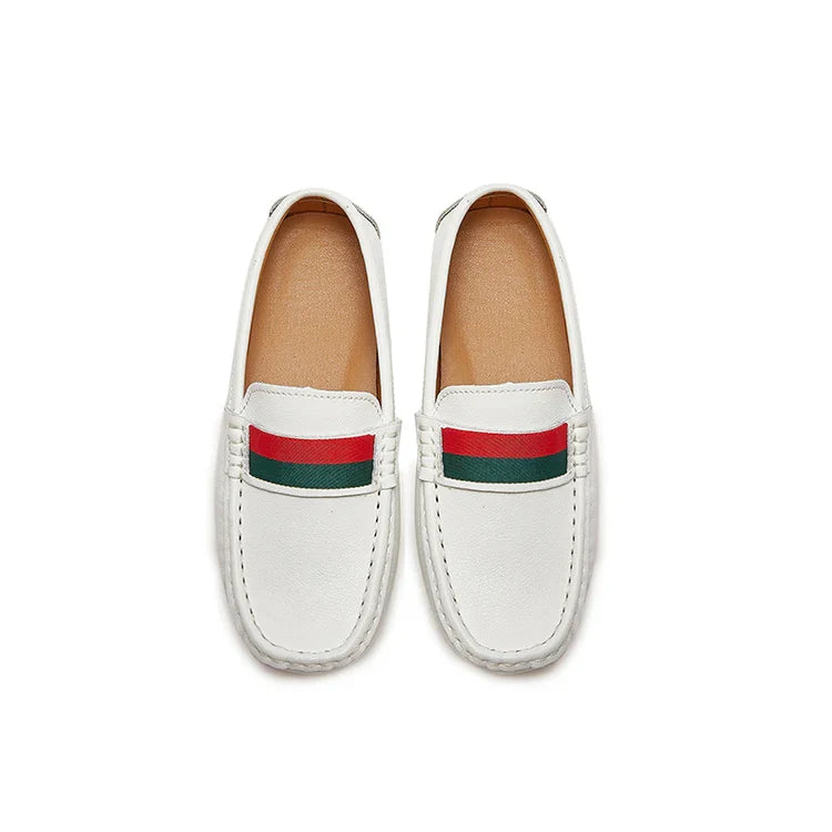 Hot Children Leather Shoes Boys Girls Kids Loafers Slip-on School Flats Casual Sneakers Performance Formal Occasions Party Shoe