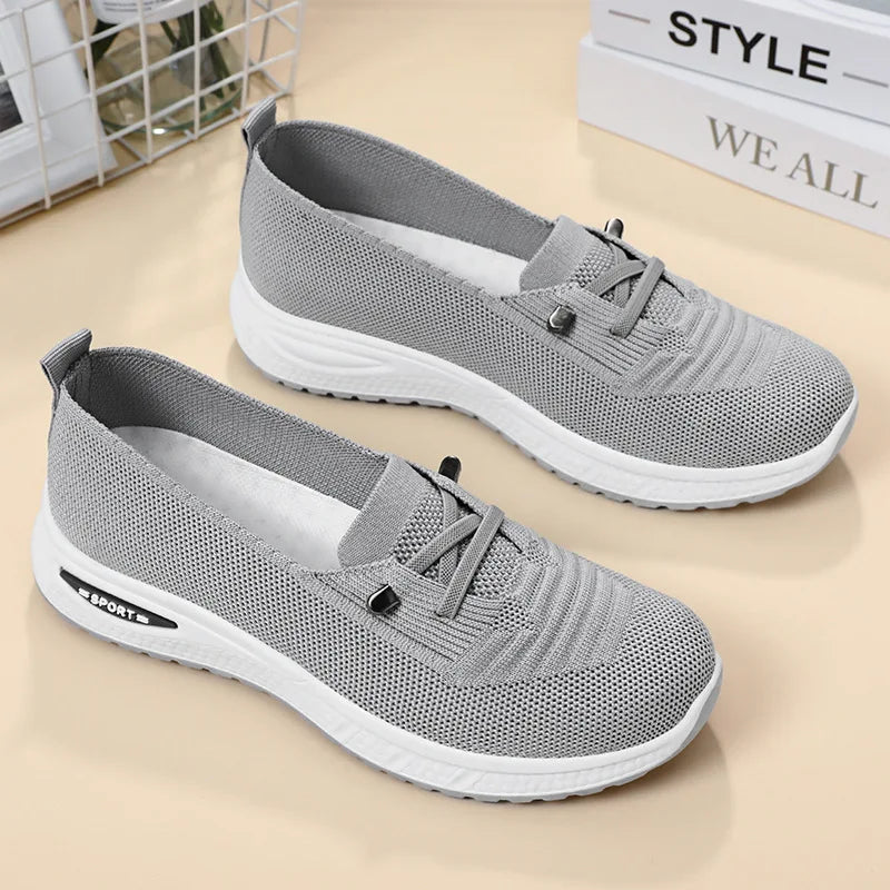 Women's Shoes 2025 Casual Sneakers Breathable Mesh Chunky Sole Affordable Free Shipping