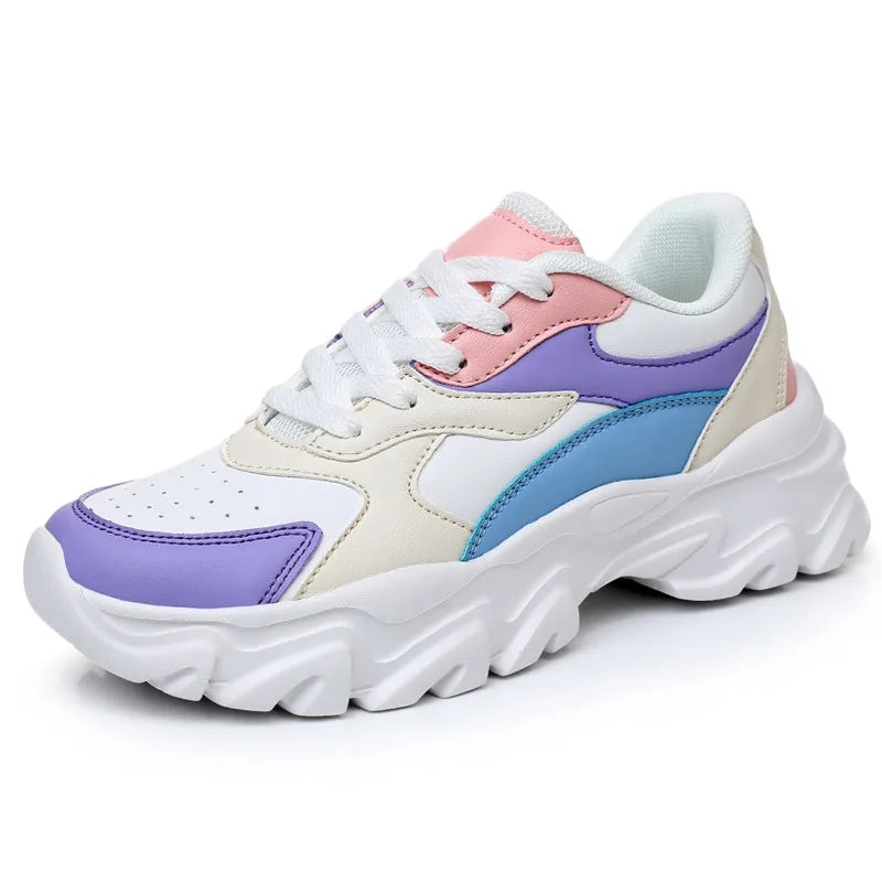 Women's Sneakers Flats Casual Shoes Woman Comfortable Anti Slip Female Sneakers Vulcanize Platform Outdoor Sports Shoe for Women