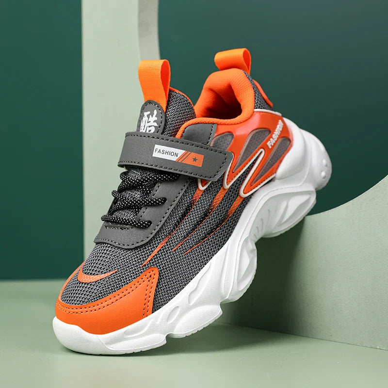 Children's Sports Shoes Summer Classic Outdoor Mesh Breathable Anti Slip Lightweight Running Shoes for Boys and Girls