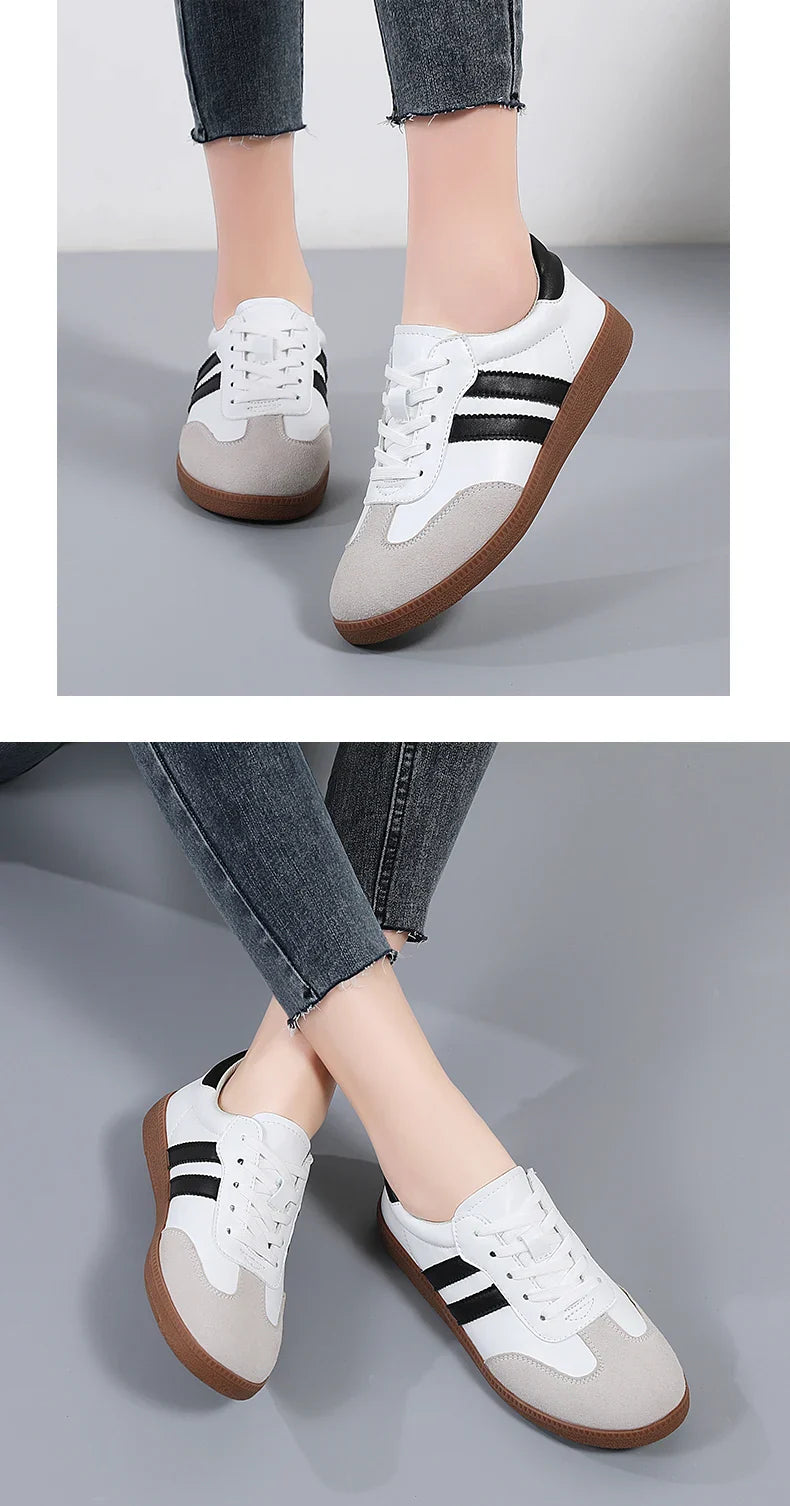 Woman Sneakers Fashion Spring Trend Casual Flats Female Comfort White Women's Moccasins Platform Shoes for Women Loafers