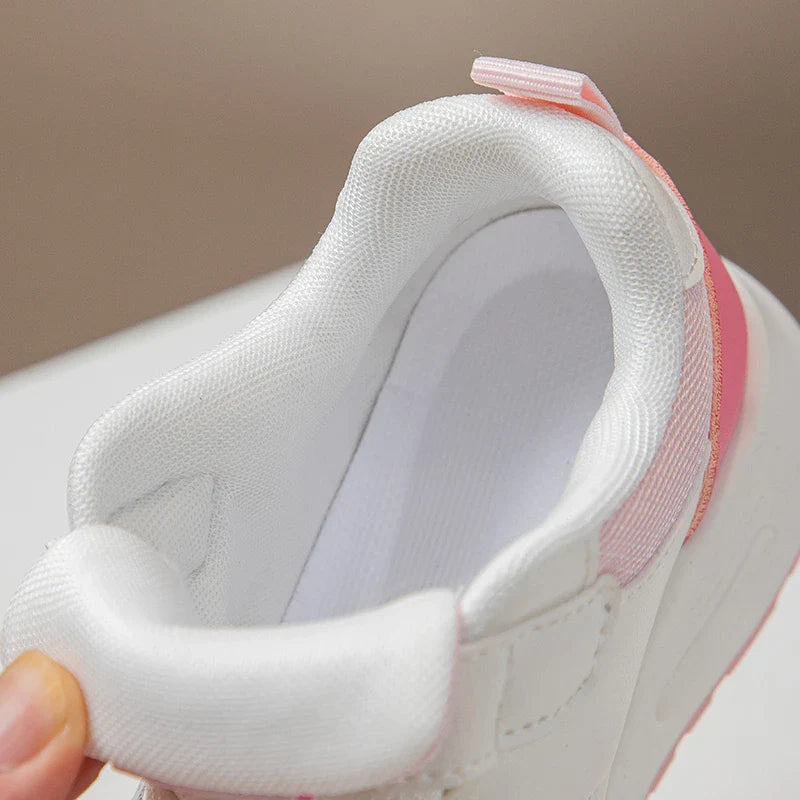 Autumn Childrens Boys Girls Sneakers Fashion Cute Mesh Outdoor Non-slip Kids Causal Shoes School Running Basketball Girls Shoes