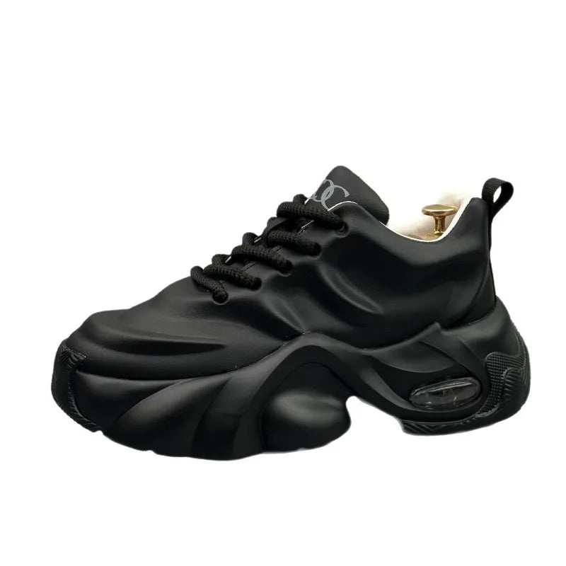 Men Shoes Designer Luxury Casual Sneakers Breathable Platform Shoes for Men Fashion Height Increasing Comfortable Non-slip Shoes