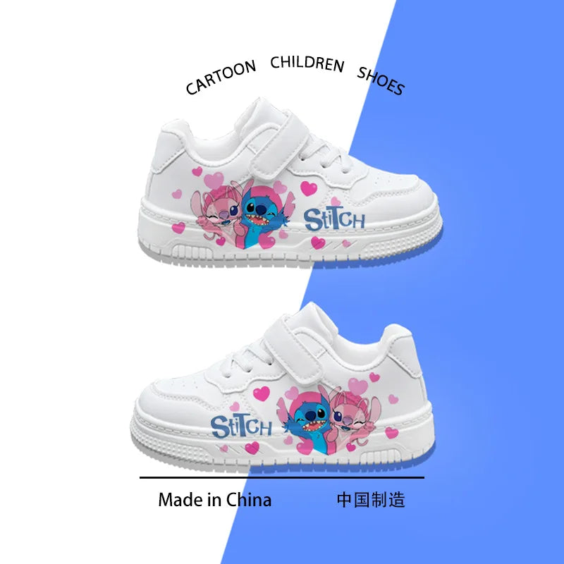 children's stitch sneakers girls boys shoes Casual basketball Kid Running Fashion Sports 4 and12 year old girls Shoes Gift