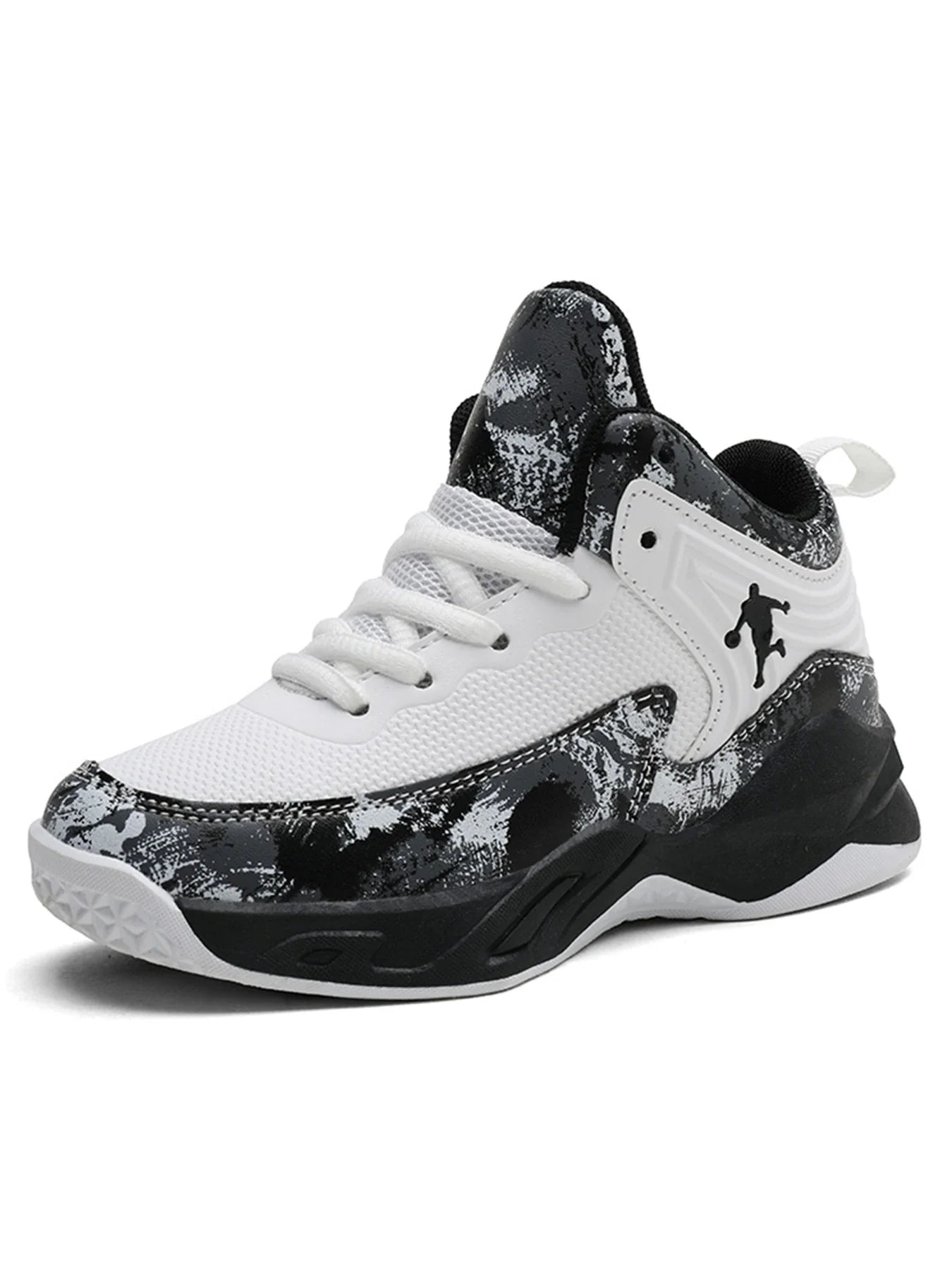 2025 New Boys Brand Basketball Shoes for Kids Sneakers Thick Sole Non-slip Children Sports Shoes Child Boy Basket Trainer Shoes