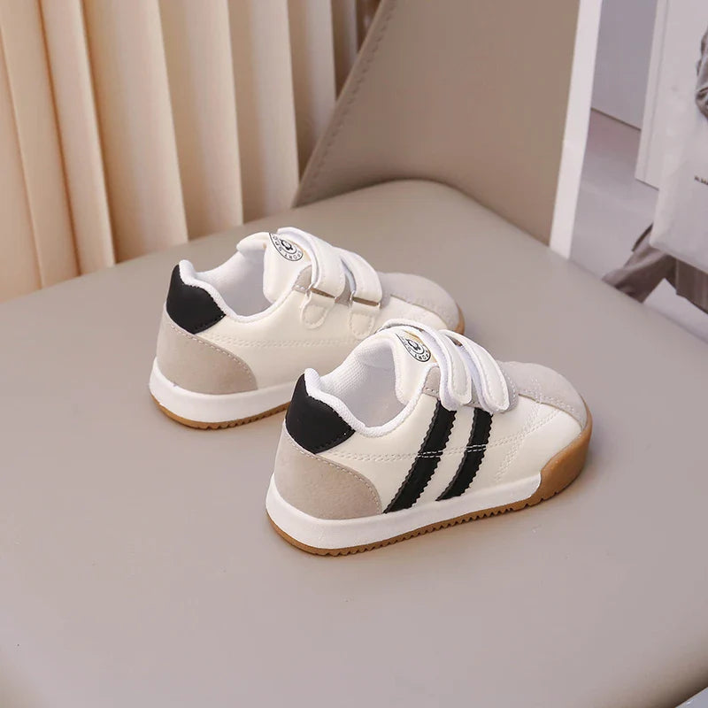 Boys Baby Shoes Four Seasons Models Soft Boys Girls Argyle Shoes 0-6 Years Old Green Children's Single Shoes Small Kids Sneakers