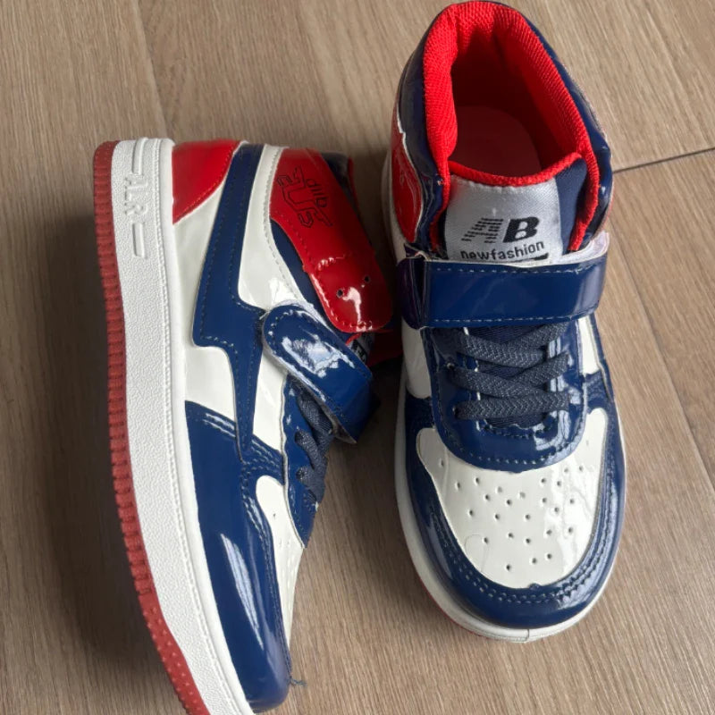 Fashion Girls Shoes 2025 Autumn New Kids Sneakers Soft Soled Anti Slip Boys Shoes Simple Versatile Girls' Casual Shoe Zapatillas