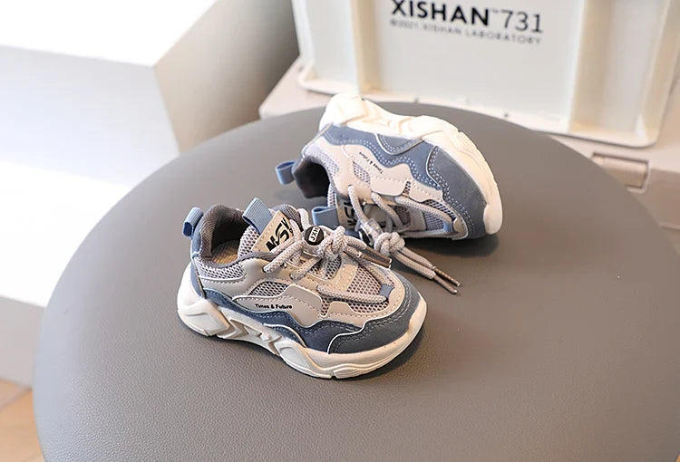 Baby Boys Shoes Kids Casual Sneakers Running Sports Shoes 2023 Spring Autumn Toddlers Boys Girls Shoes Fashion Soft for School