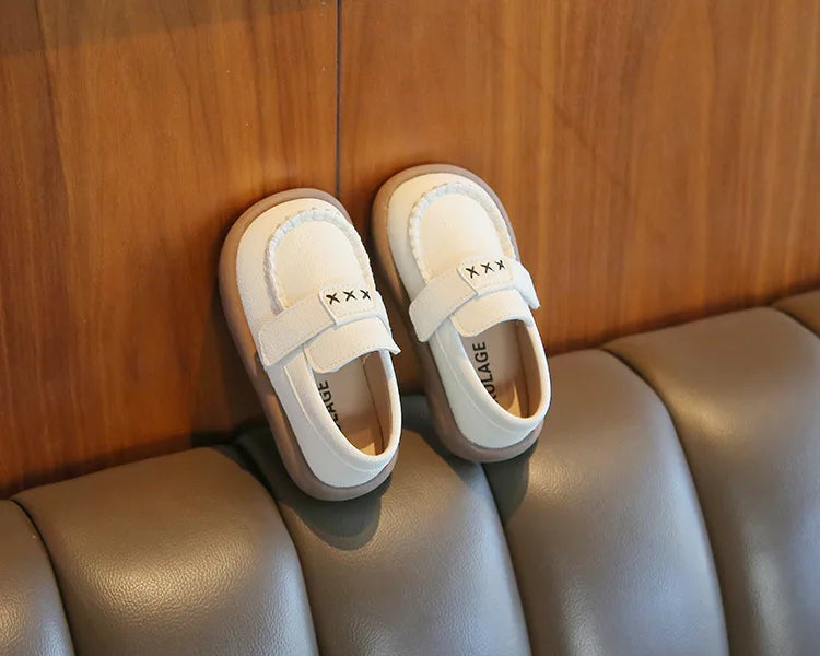 Little Boys Casual Loafers for  Fashion 2025 Spring Autumn Toddlers Kids Leather Shoes Slip-on Shoes Soft Flats New boys shoes