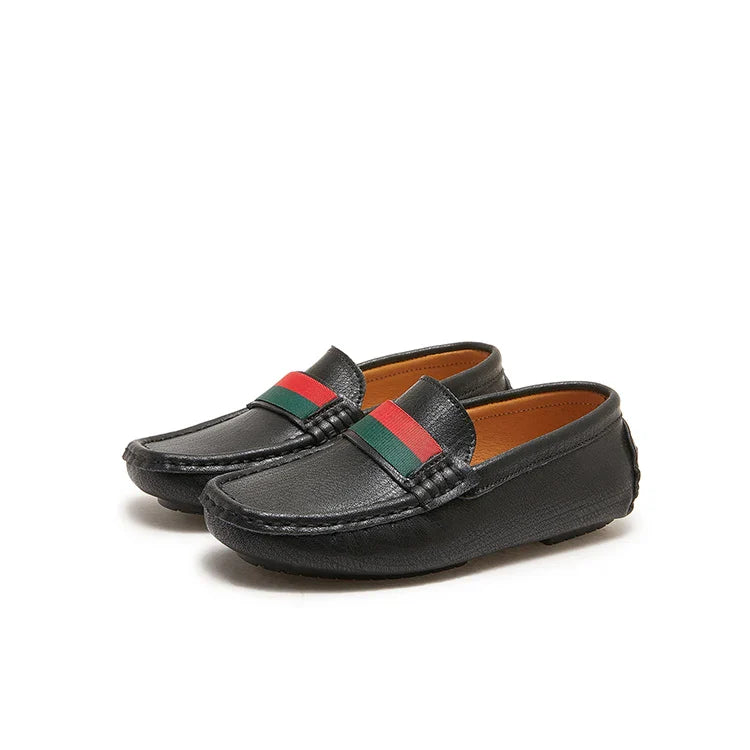 Hot Children Leather Shoes Boys Girls Kids Loafers Slip-on School Flats Casual Sneakers Performance Formal Occasions Party Shoe
