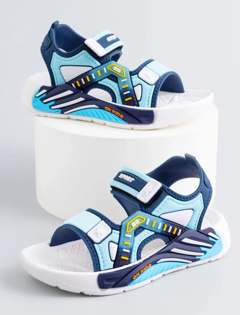 Summer Kids' Sandals Unisex Soft Bottom Casual Beach Shoes for Primary School Students Boys & Girls