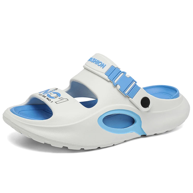 Summer Slippers for Men, Large Size Soft Comfortable Anti-slip Quick-drying, Casual Outdoor Beach Indoor New Style Sandals