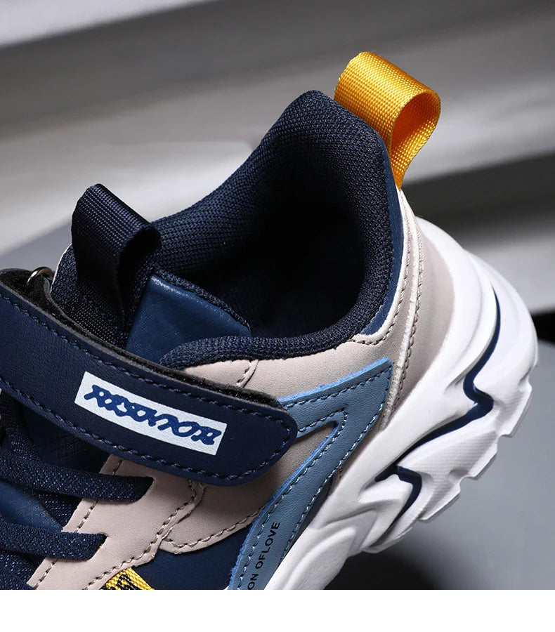 Fashion Children Sneakers Boys Shoes Leather Pu Kids Shoes School Casual 6 To 12 Years Sports Tennis Sneakers for Girls