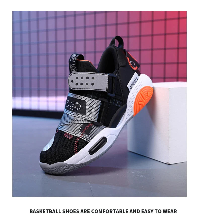 2025 New Children's Basketball Shoes For Boys Girls Non-slip Kids Sport Shoes Lightweight Outdoor Sneakers Trainers Footwear