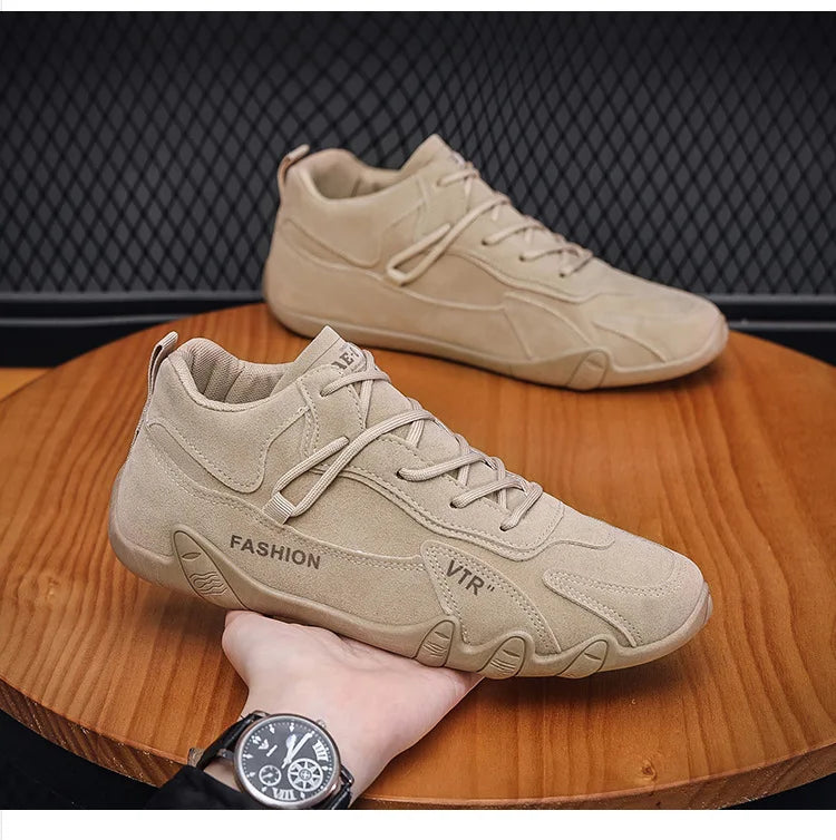 men shoes breathable non slip work shoes for male fashion sneakers outdoor walking flats skateboard sneakers (Available)