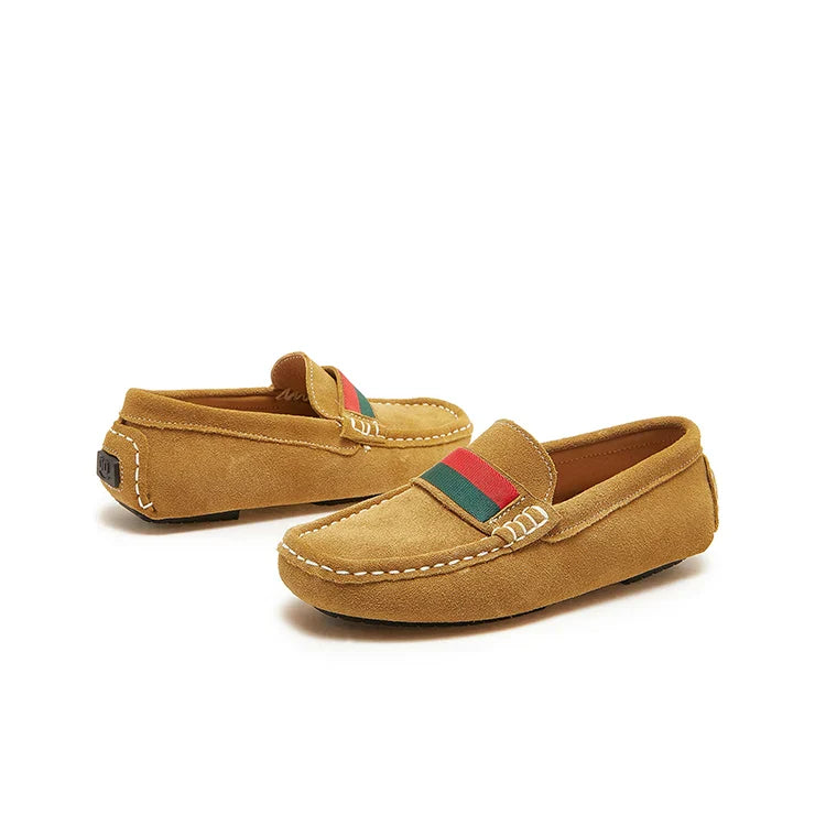 Hot Children Leather Shoes Boys Girls Kids Loafers Slip-on School Flats Casual Sneakers Performance Formal Occasions Party Shoe