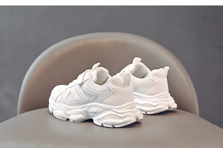 Spring Autumn New Boys Kids Sport Shoes Girl Baby Toddler Mesh Breathable Casual Running Shoes Soft Soled Children Sneakers