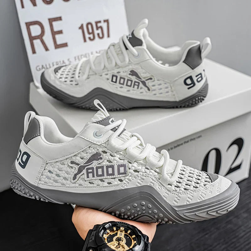 Shoes For Men Mesh Sneakers Summer Casual Breathable Sports Outdoor Hiking Tennis Running Designer Luxury Platform Loafers   (Available)