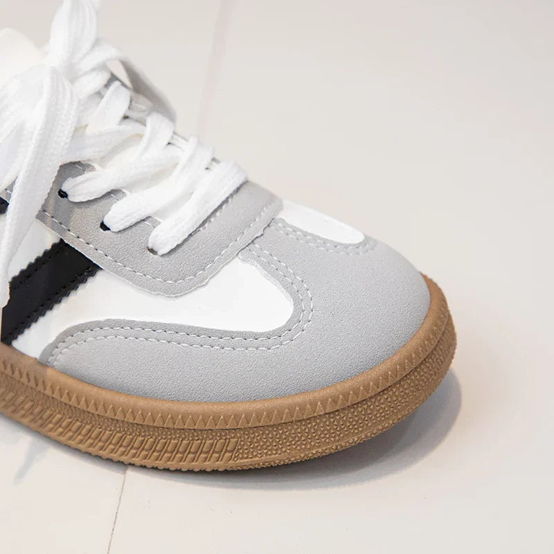 Kids Sneakers for Girls 2025 Spring Autumn New Boys Sneakers Fashion Patchwork Versatile Children Causal Tennis Shoes Hook Loop