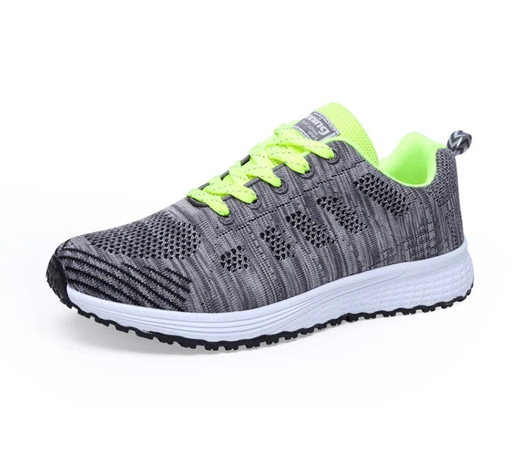 Woman Sneakers Shoes Fashion Lace Up Women's Sneakers Offers Solid Women's Sports Shoes Non-Slip Footwear Shoes For Women