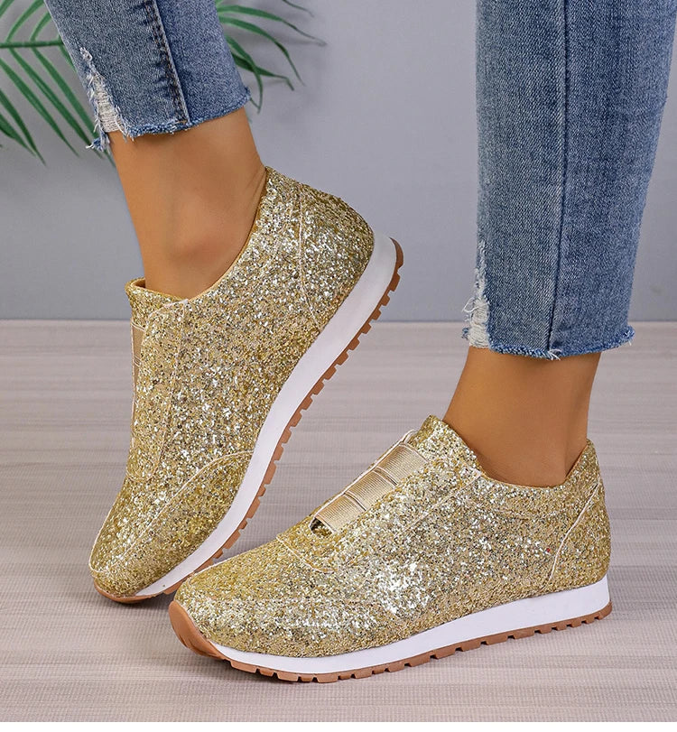 Women's Sneaker Bling Women Sneakers For Fashion Woman Shoes Casual Sports Zapatillas De Mujer New Female Vulcanize Footwear