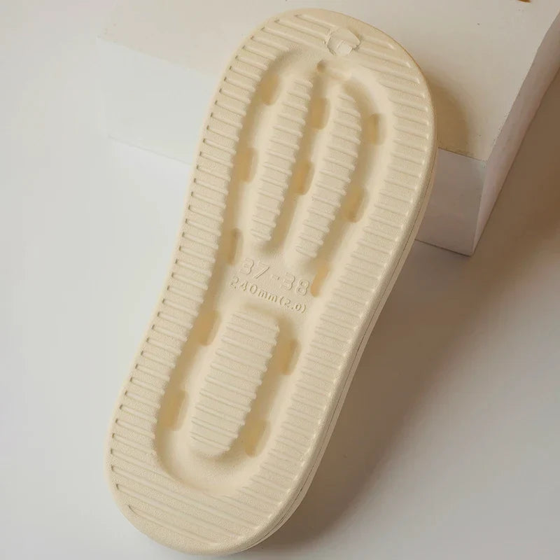 Solid Color Non-slip Leisure Couple Slippers Women Summer Beach Slippers Outdoor Women Flip Flops Breathable Beach sandals women (Available)