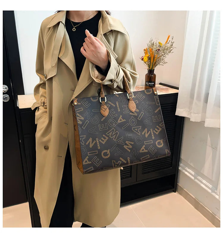 Fashionable Tote Bags for Women Simple Large Capacity Women Shoulder Bag Shopping Bags Designer Bag Bolso Marca Lujo Сумка Sac