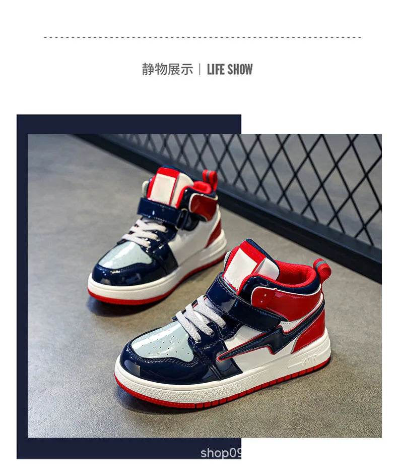 Fashion Girls Shoes 2025 Autumn New Kids Sneakers Soft Soled Anti Slip Boys Shoes Simple Versatile Girls' Casual Shoe Zapatillas