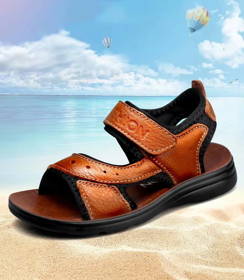 Summer Kids Sandals Soft Non-slip Children Shoes Beach Shoes Boys Casual Outdoor Walking Slippers Comfortable Sneakers