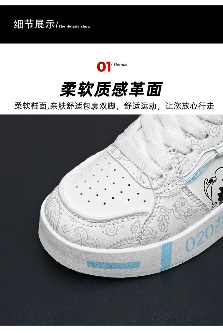 Brand Kids Board Shoes High Top Sports Shoes Boys Fashion Basketball Sneakers Leisure Girls Flats Children Casual Walking Shoes