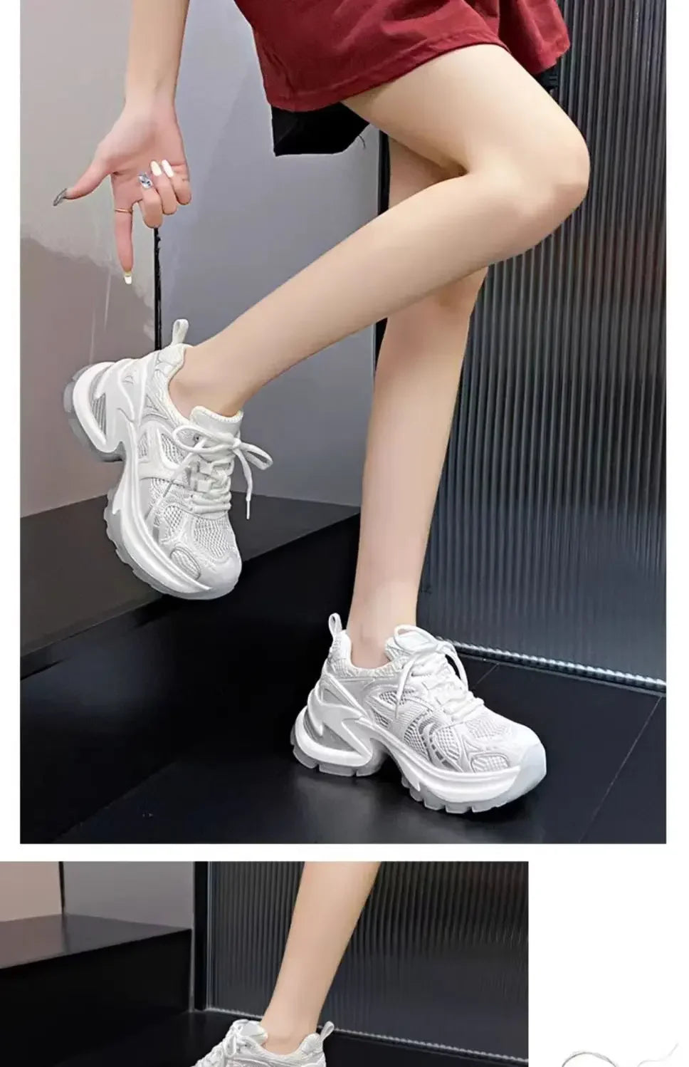 Athletic Woman Footwear 2025 New Sneakers Sports Designer Luxury Vulcanized Shoe Trends On Sale Mesh Breathable Shoes for Women