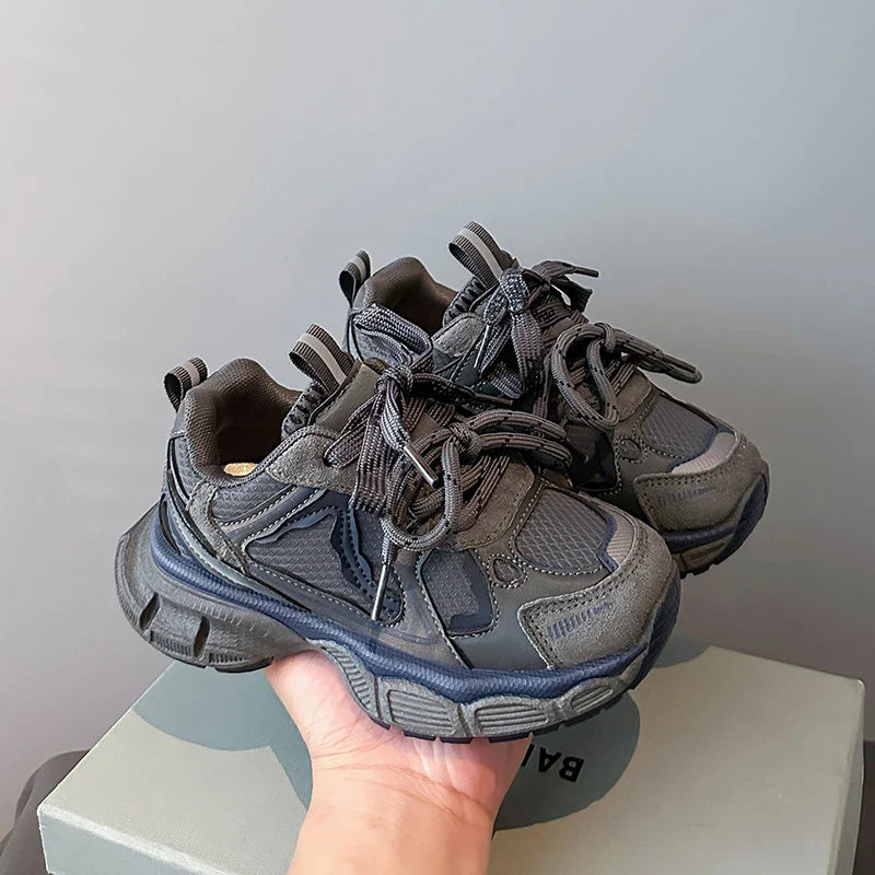 Unisex Kids Active Shoes 2025 New Autumn Winter Toddler Platform Sneakers Soft Sole All-day Comfort School Outdoor Sport Shoes