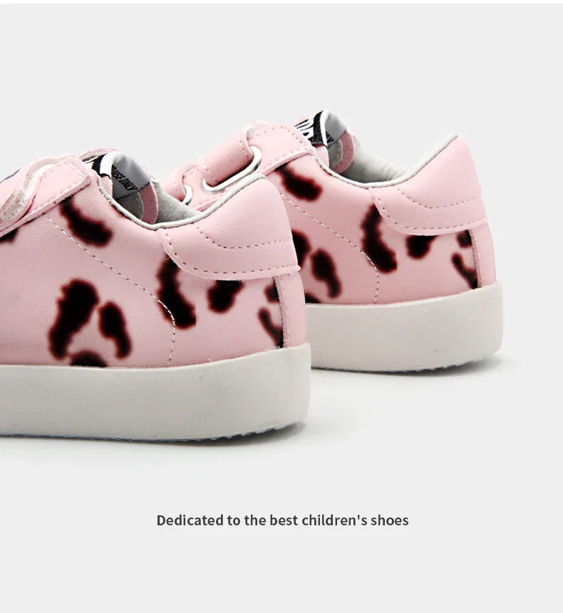 Girls Sneakers Spring Autumn Kids Fashion Brand Sport Running Chunky Trainers Baby Children Casual Glittler Star Shoes Soft Sole