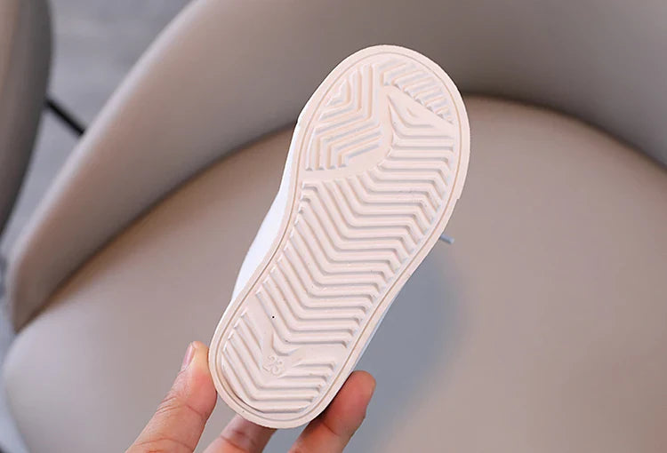 Girls' Shoes 2025 Spring New  Casual Versatile Little Girls  Star sneakers Spring and Autumn Children's Sports Shoes