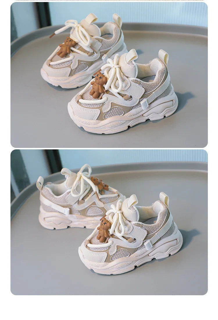 Child Sneaker Autumn New Girl's Sneakers Hollowed Out Single Mesh Boys' Casual Shoe Comfort Casual Shoes for Child Zapatos Niña