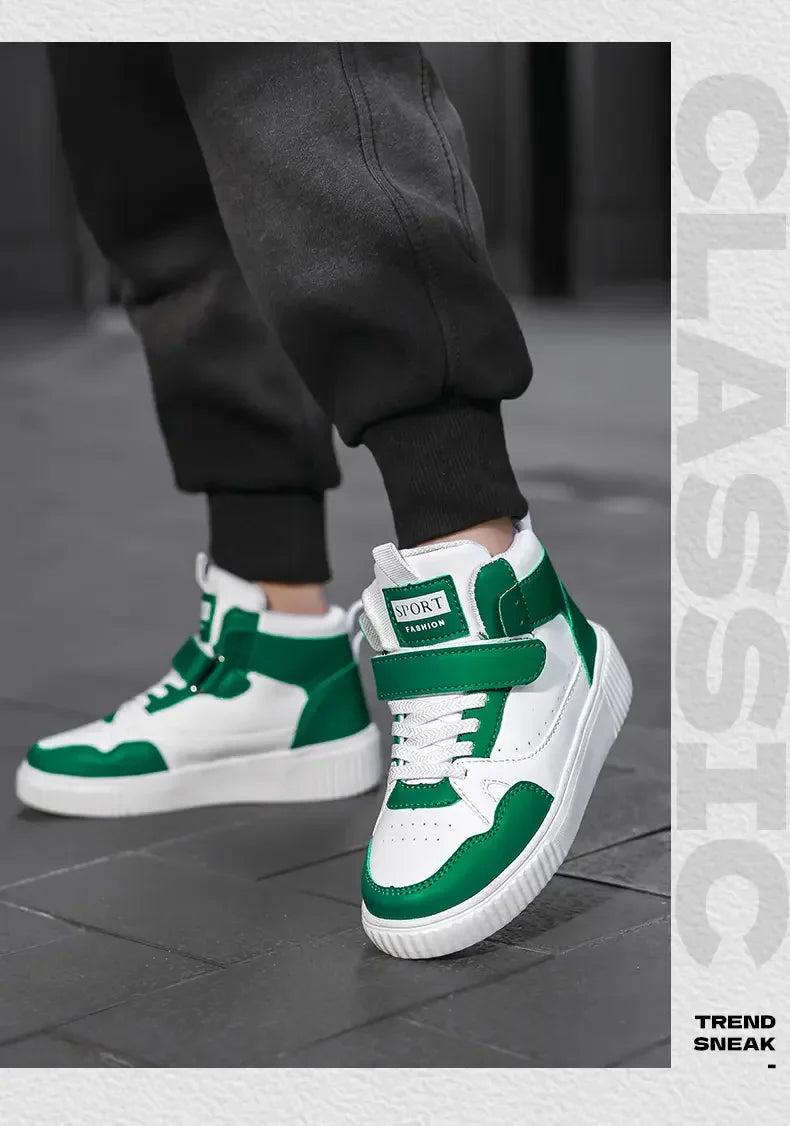 2025 Children's Sneakers Kids Fashion  Sports Casual Shoes Boys Girls Non Slip Tennis Outdoor Comfortable Walking Footwear