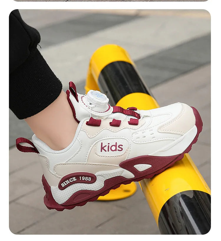 Brand Children's High-quality Casual Sports Shoes Girls Non-slip Running Shoes Comfortable School Kids Breathable Sneakers