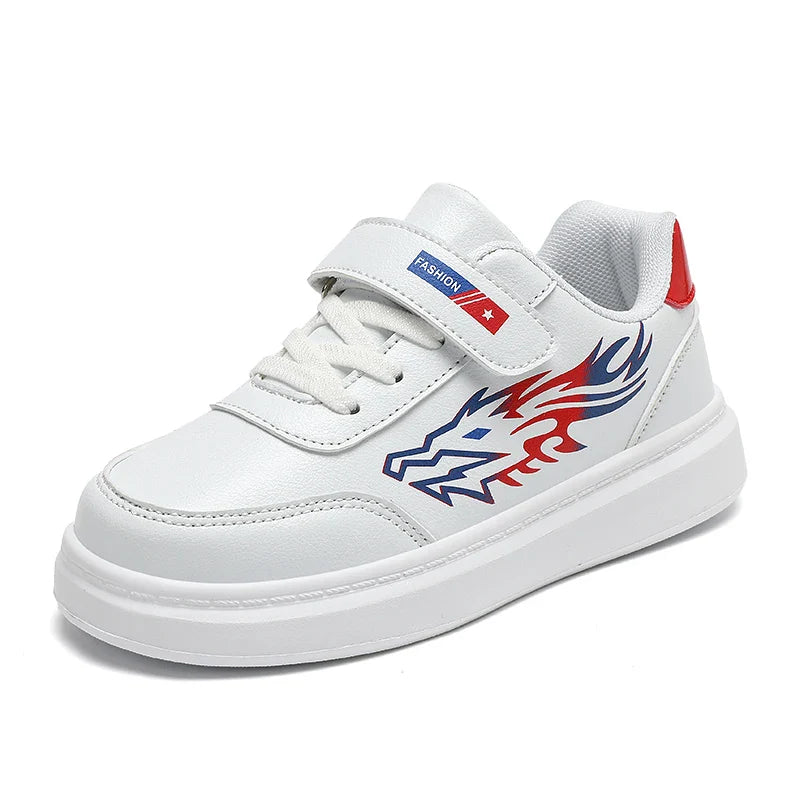 Children's Sports Shoes Boys Casual Running Sneakers Breathable Non-Slip Flat Walking Shoes Fashion Kids Athletic Footwear